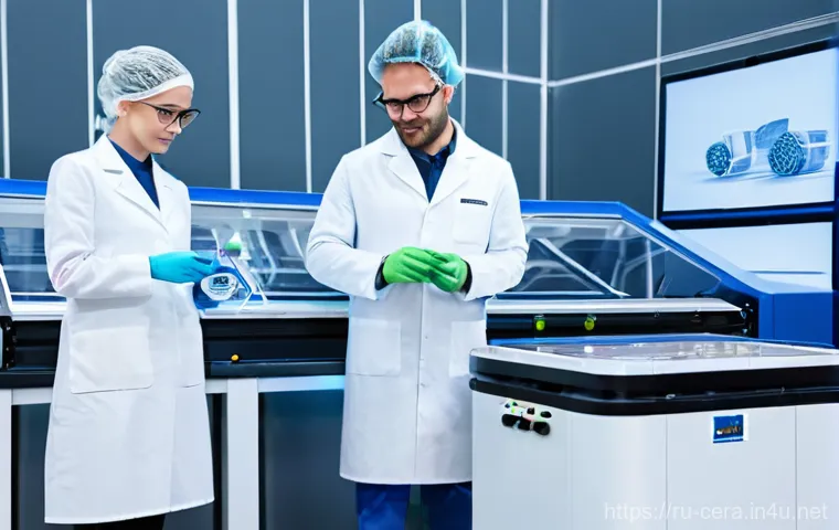 세라믹 기술 교육 현황 - **Prompt:** A dynamic scene inside a modern Russian university ceramics studio, where students are e...